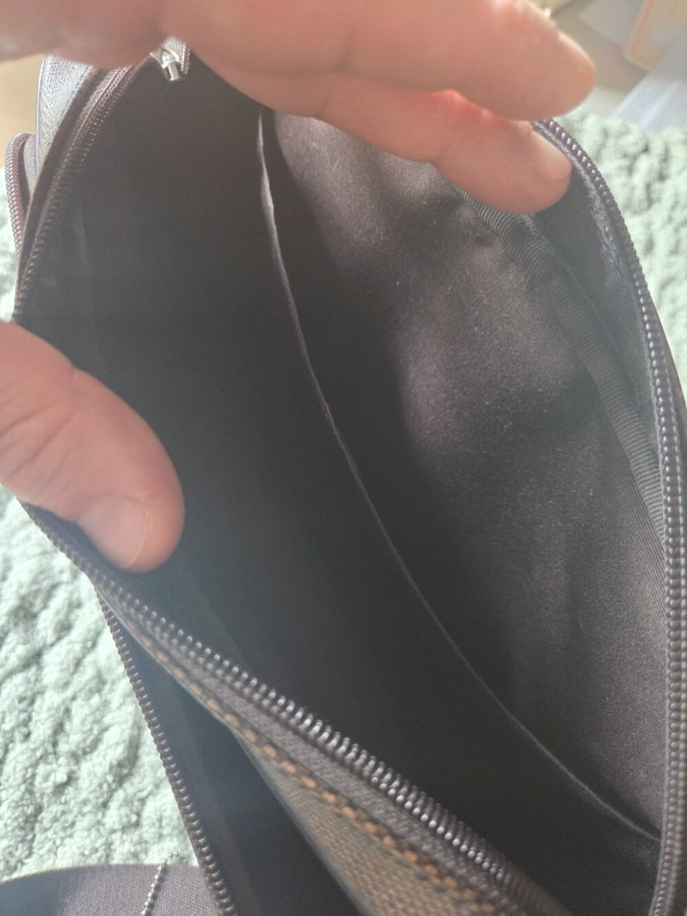 Vintage Coach Mens Crossbody Bag - Picture 7 of 8